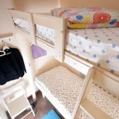 Hostel Simba on Gagarinsky Кровать в общем номере с двухъярусными кроватями