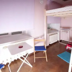 Hostel Simba on Gagarinsky Семейный номер Эконом с разными типами кроватей фото 11