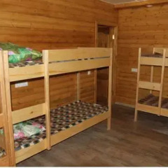 Хостел «Сибирь» Кровать в общем номере с двухъярусной кроватью фото 16