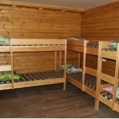 Хостел «Сибирь» Кровать в общем номере с двухъярусной кроватью фото 14