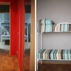 Hostel Like on Narodnoy Voli Кровать в мужском общем номере фото 11