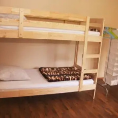 Hostel Akteon Lindros Kaliningrad Кровать в женском общем номере с двухъярусными кроватями фото 2