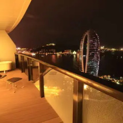 Апартаменты Sanya Skyview Luxury Apartment Стандартный номер с различными типами кроватей фото 9