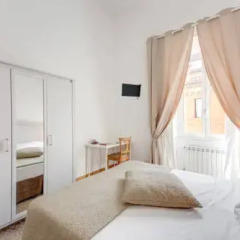 Отель Biancoreroma B&B 3* Стандартный номер с различными типами кроватей фото 11