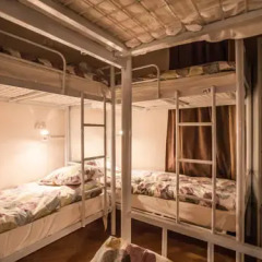 My Hostel on Arbat Кровать в общем номере с двухъярусной кроватью фото 23