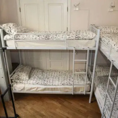 My Hostel on Arbat Кровать в общем номере с двухъярусной кроватью фото 15