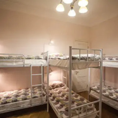 My Hostel on Arbat Кровать в общем номере с двухъярусной кроватью фото 24