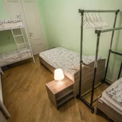 My Hostel on Arbat Кровать в общем номере с двухъярусной кроватью фото 19