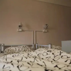 My Hostel on Arbat Кровать в общем номере с двухъярусной кроватью фото 12