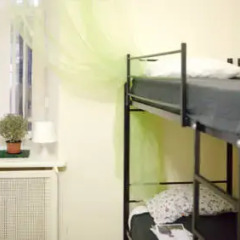 Bainay Hostel on Okhotnyy Ryad Кровать в общем номере с двухъярусными кроватями фото 2