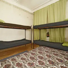 Bainay Hostel on Okhotnyy Ryad Кровать в общем номере с двухъярусными кроватями фото 10