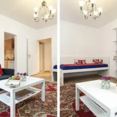 Отель Berlin East Gallery an der Spree Апартаменты с различными типами кроватей фото 4