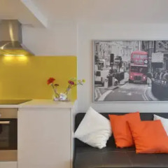 Отель West End Living 4* Студия с разными типами кроватей фото 5