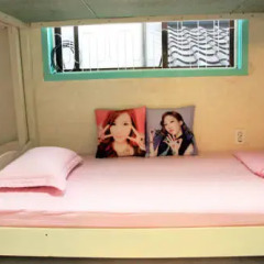Отель Ewha DH Guesthouse Кровать в женском общем номере с двухъярусной кроватью фото 4