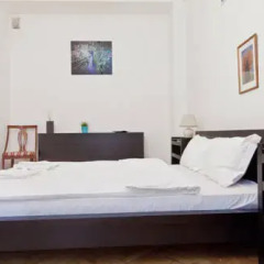 Апартаменты Apartments Vysotka Barrikadnaya Апартаменты с разными типами кроватей фото 19