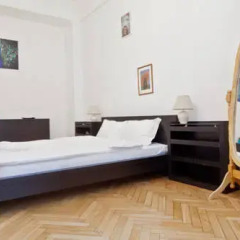 Апартаменты Apartments Vysotka Barrikadnaya Апартаменты с разными типами кроватей фото 40