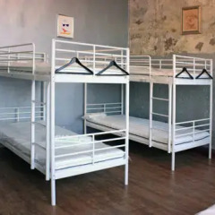 Typography Hostel Кровать в общем номере с двухъярусными кроватями фото 4