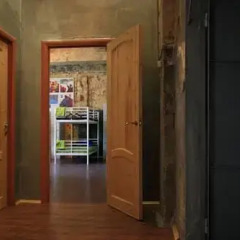 Typography Hostel Кровать в общем номере с двухъярусными кроватями фото 2