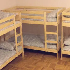 Bm Hostel Na Sverdlova Кровать в общем номере двухъярусные кровати фото 4