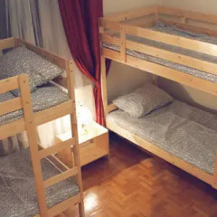 Bm Hostel Na Sverdlova Кровать в общем номере двухъярусные кровати фото 7