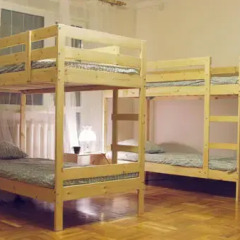 Bm Hostel Na Sverdlova Кровать в общем номере двухъярусные кровати фото 3