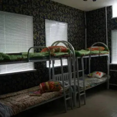 Hostel Druzhba Кровать в общем номере двухъярусные кровати