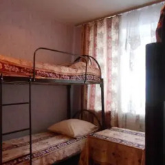 Hostel Druziya Стандартный семейный номер с разными типами кроватей фото 8