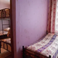 Hostel Druziya Стандартный семейный номер с разными типами кроватей фото 9