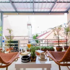 Отель Eing Lay Beach Guest House 2* Улучшенный номер с различными типами кроватей фото 8