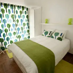 Отель Ericeira Central House & Garden Апартаменты с разными типами кроватей