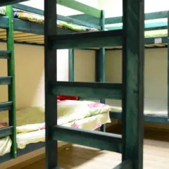 Хостел Правильный Выбор Кровати в общем номере с двухъярусными кроватями фото 9