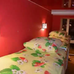 Hostel Matryoshka and Mishka Кровать в общем номере двухъярусные кровати фото 7