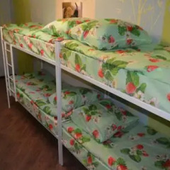 Hostel Matryoshka and Mishka Кровать в общем номере двухъярусные кровати фото 4