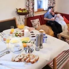 Отель Landhaus Gudrun 2* Апартаменты с различными типами кроватей фото 16