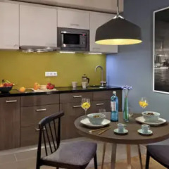 Отель Citadines City Centre Frankfurt 3* Апартаменты с различными типами кроватей фото 4