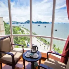 Dien Luc Bai Chay Hotel Улучшенный номер с различными типами кроватей фото 3