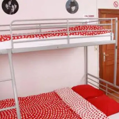 Brussel Hello Hostel Стандартный номер с двуспальной кроватью (общая ванная комната) фото 3
