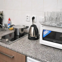 Отель Apartmany Smíchov Стандартный номер с различными типами кроватей фото 10