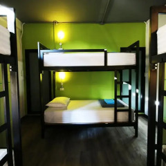 The Pillow Hostel Кровать в общем номере с двухъярусной кроватью