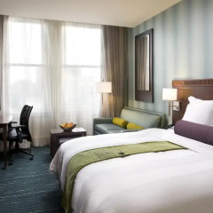Отель Courtyard Seattle Downtown Pioneer Square 3* Стандартный номер с различными типами кроватей фото 4