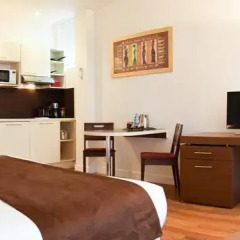 Отель Residhotel Impérial Rennequin 3* Студия с различными типами кроватей фото 12