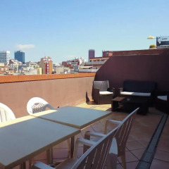 Отель Plaza España Apartment Испания, Барселона - отзывы, цены и фото номеров - забронировать отель Plaza España Apartment онлайн балкон
