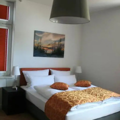 Отель Apartmenthaus Unterwegs 4* Стандартный номер с различными типами кроватей фото 8