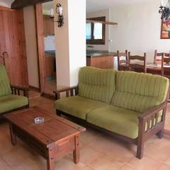 Отель Apartamentos Rurales Les Barnedes Мольо комната для гостей