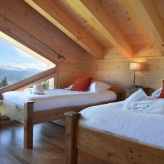 Отель Chalet Ann Нендаз комната для гостей фото 2