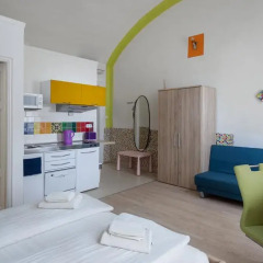 Отель Amber Gardenview Studios Студия с различными типами кроватей фото 10