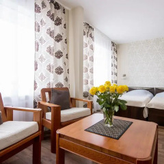 Hotel Mezaparks 3* Стандартный номер с 2 отдельными кроватями фото 10