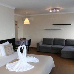 Отель Apartamentos Kósmos Апартаменты разные типы кроватей фото 19