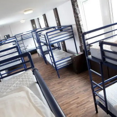 Euro Hostel Glasgow Кровать в общем номере с двухъярусными кроватями фото 2