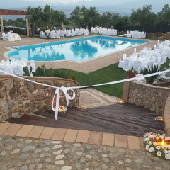 Отель Agriturismo Fonte di Maroglio Кастровиллари бассейн фото 3